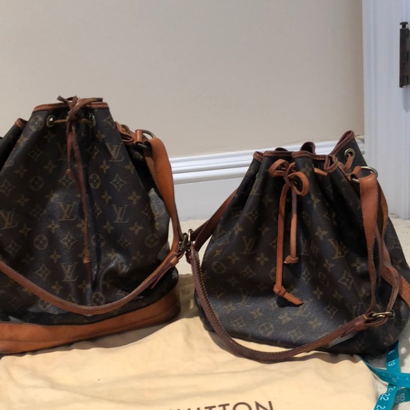 LOUIS VUITTON Noe vintage large bucket bag - Picture 6 of 12